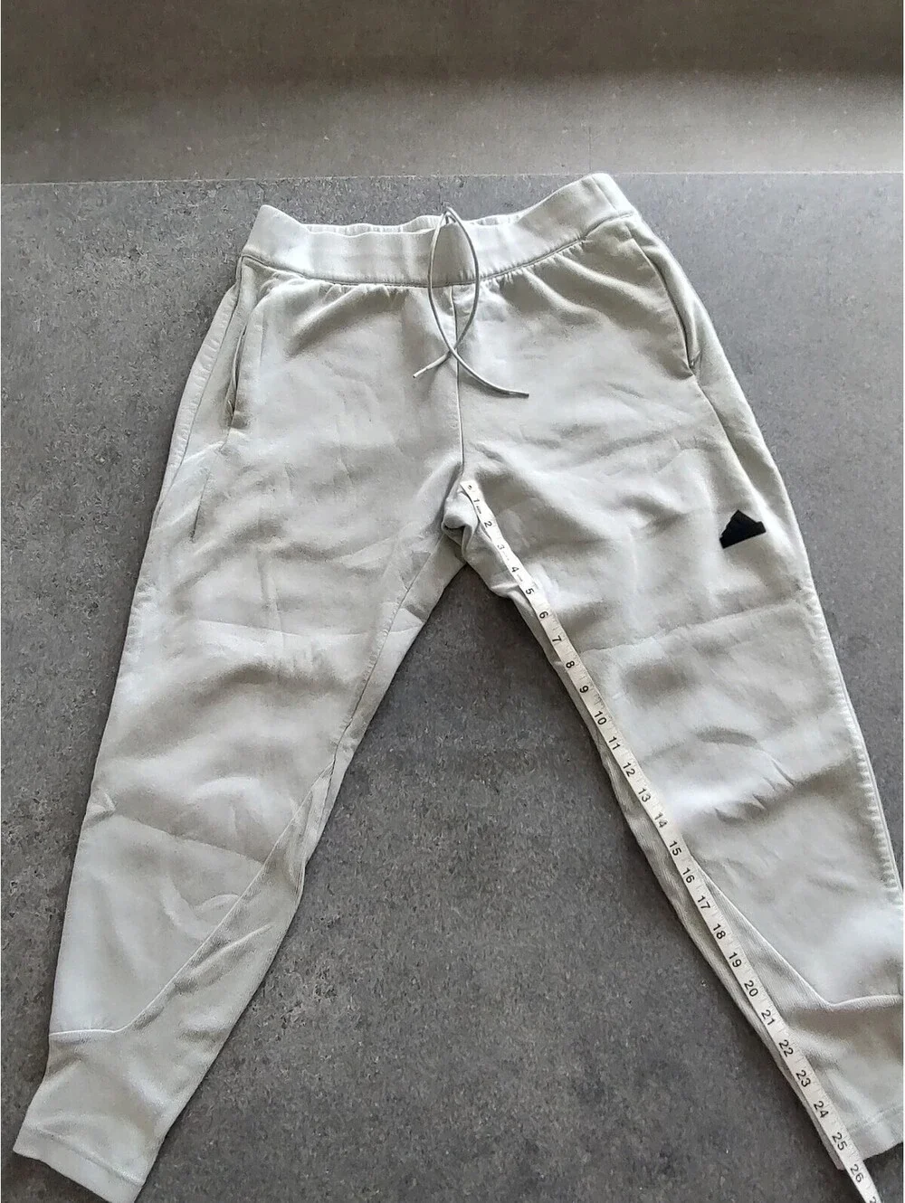 Adidas Zero Negative Energy Light Beige Jogger Sweatpants Size L